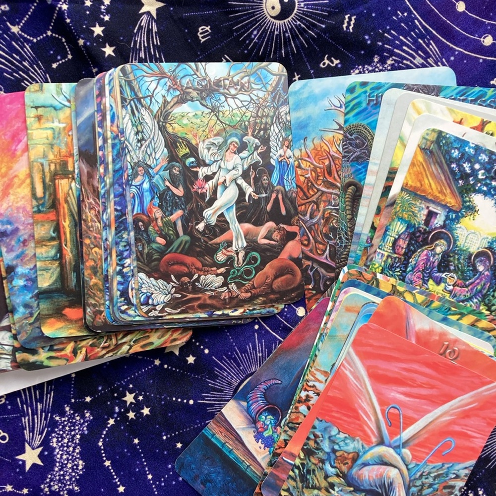 Vintage Templar Tarot cards - Picture 3 of 5